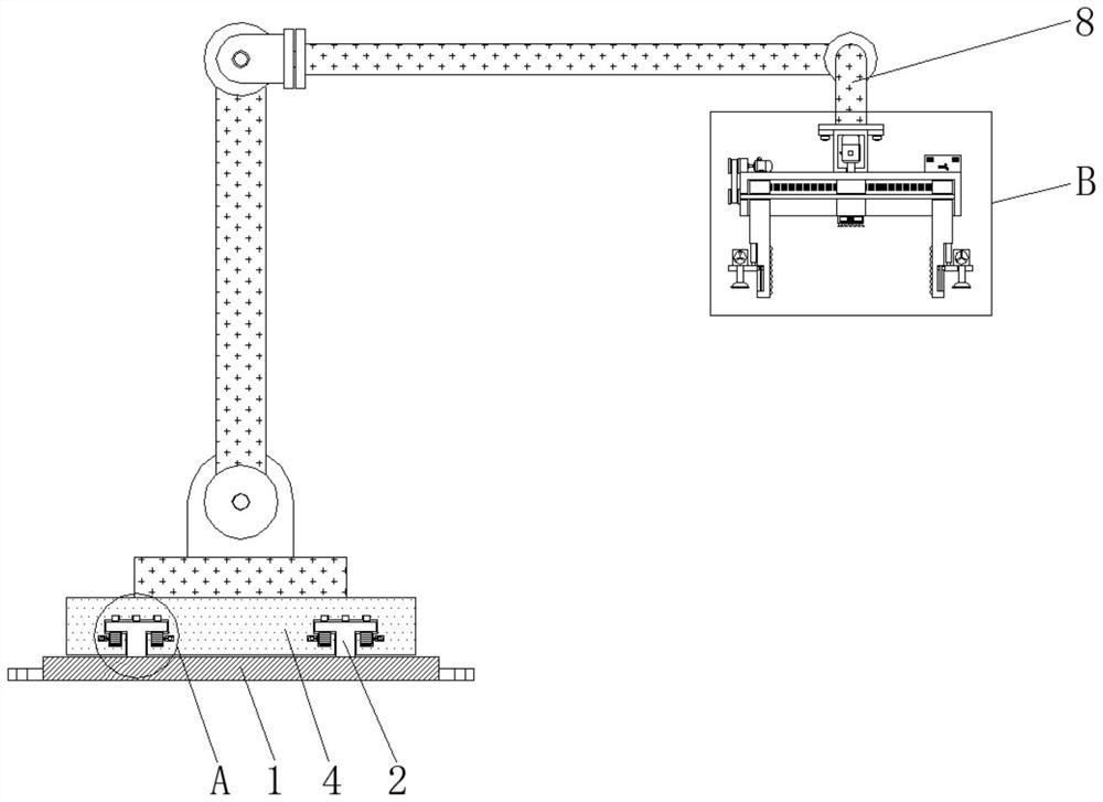 Industrial forging robot multifunctional clamping manipulator