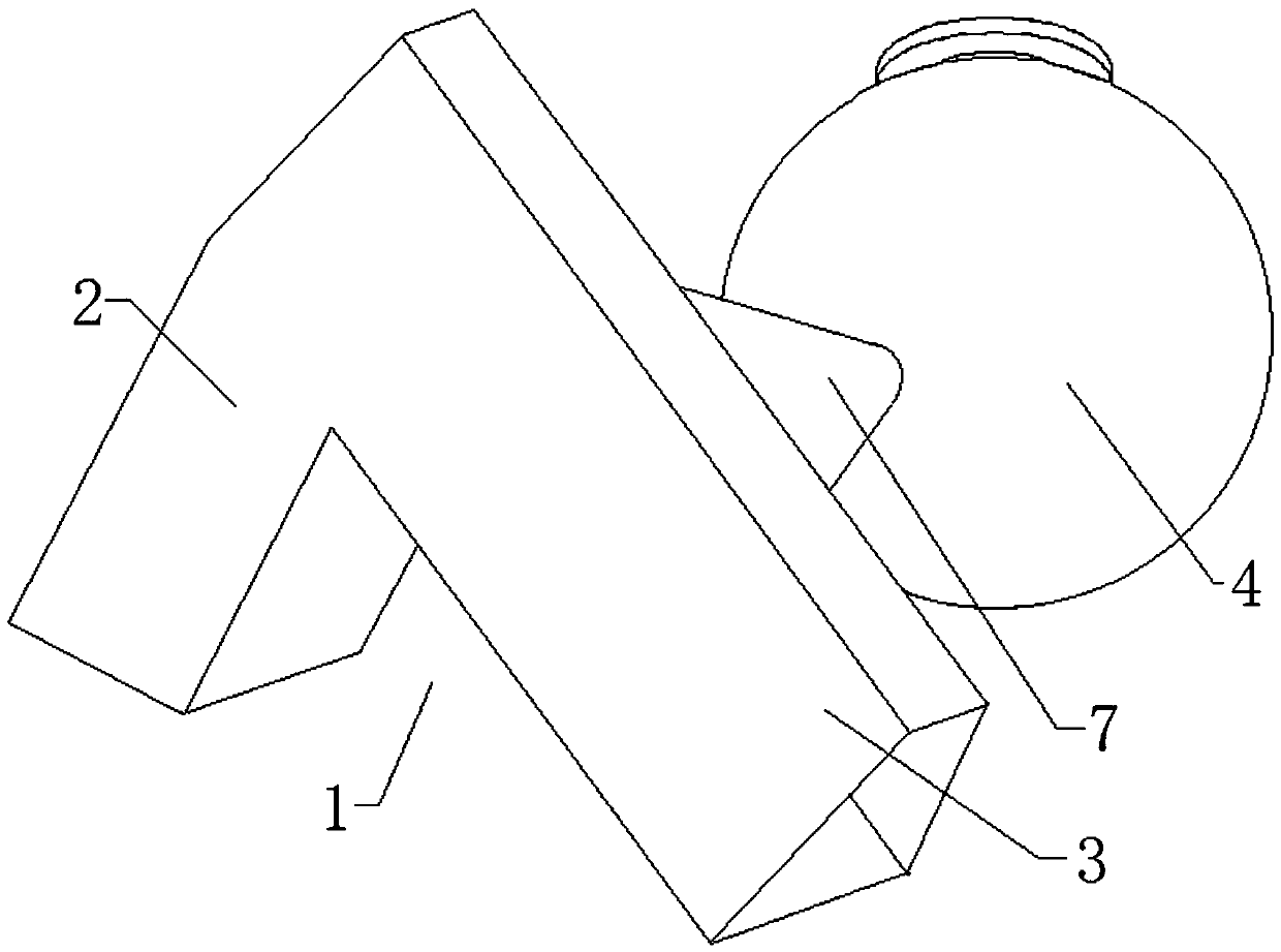 Analysis device for detecting nasal administration