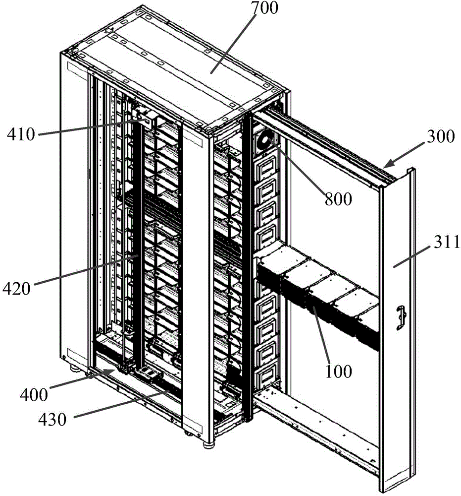 Modularized high-speed optical disc juke-box for equipment cabinet