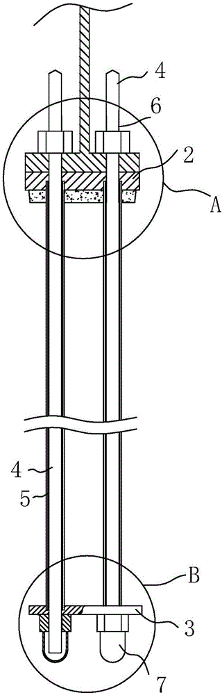 Anchor cage ring type foundation with replaceable anchor bolt