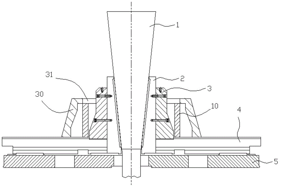 Method for thermal expansion of aluminum alloy rectangular cross-section ring to form special-shaped cross-section ring