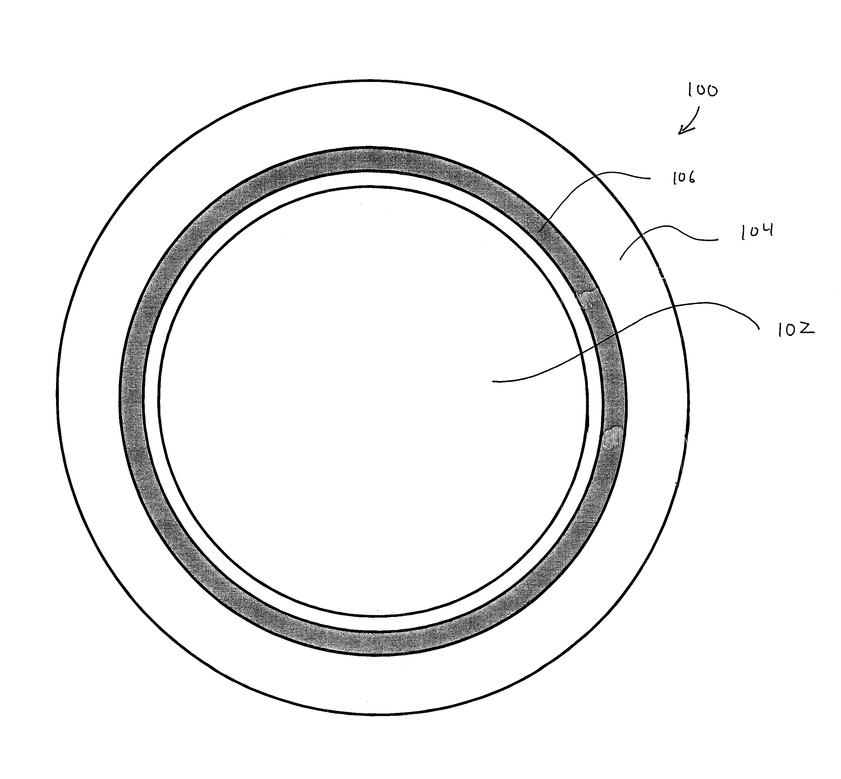 Contact lens having peripheral high modulus zones