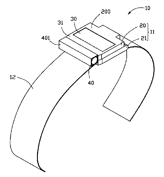 Portable clock with camera function