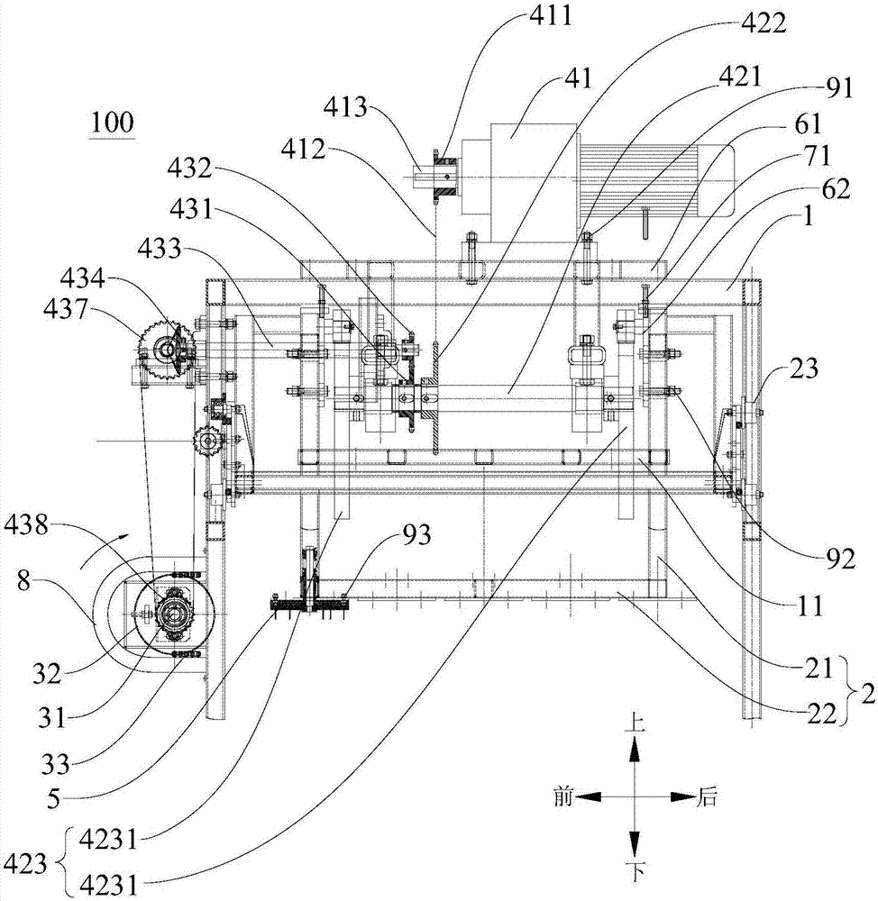 Vegetable stripping device and laver processing device
