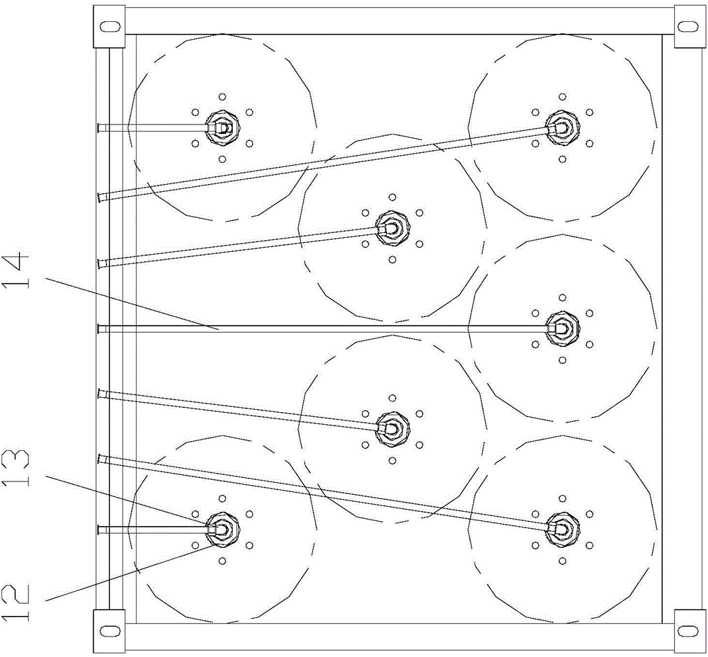 720 pipe bundle type container with seven pipes