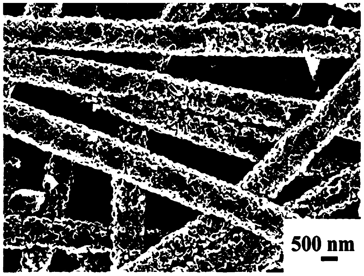 Phosphorus-doped cobalt oxide iron-nitrogen-doped carbon nanofiber composite material as well as preparation method and application thereof