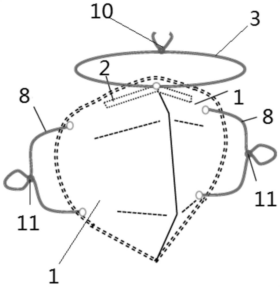 Air leakage prevention mask