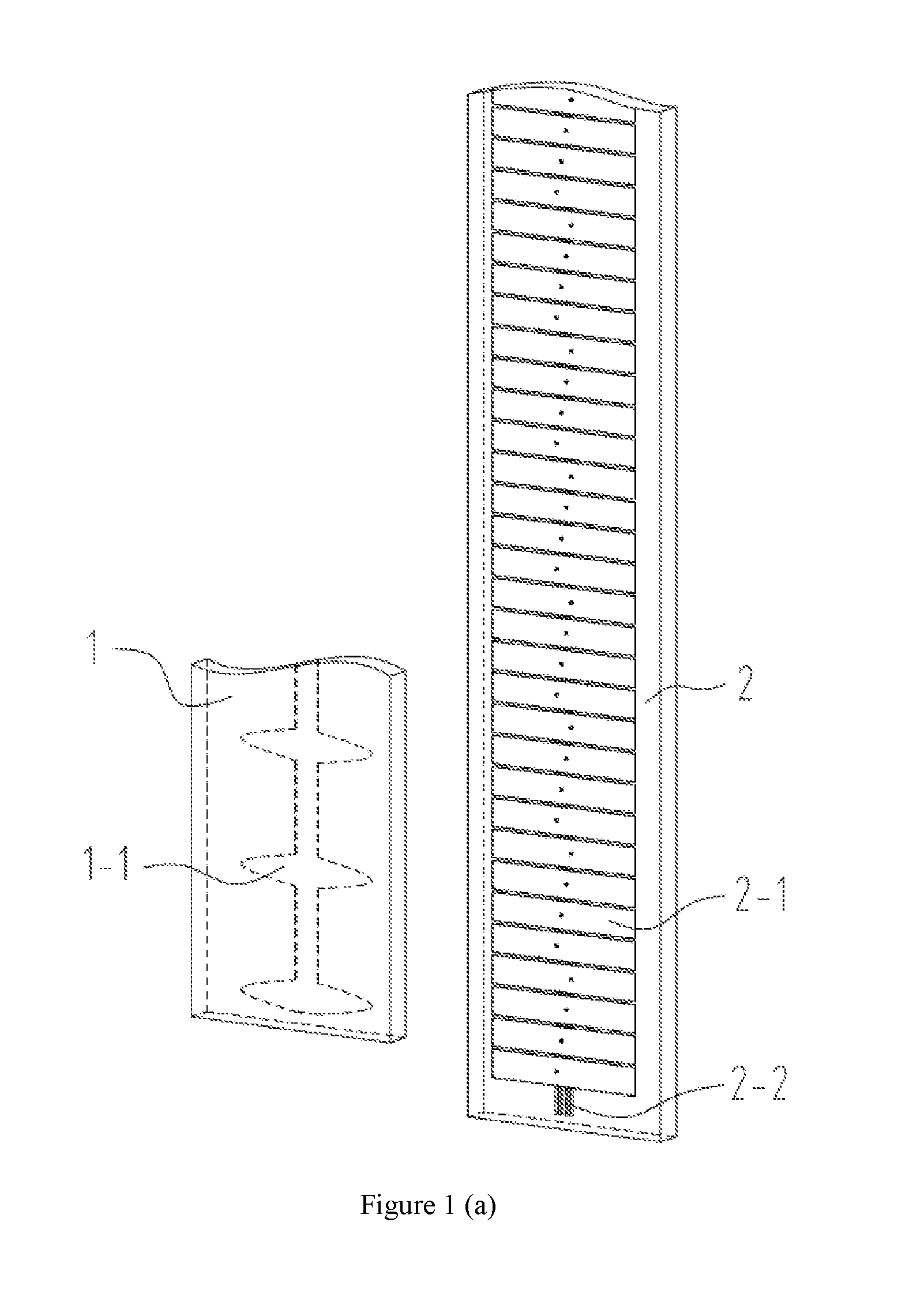 Electric field time-grating linear displacement sensor based on single row multilayer structure