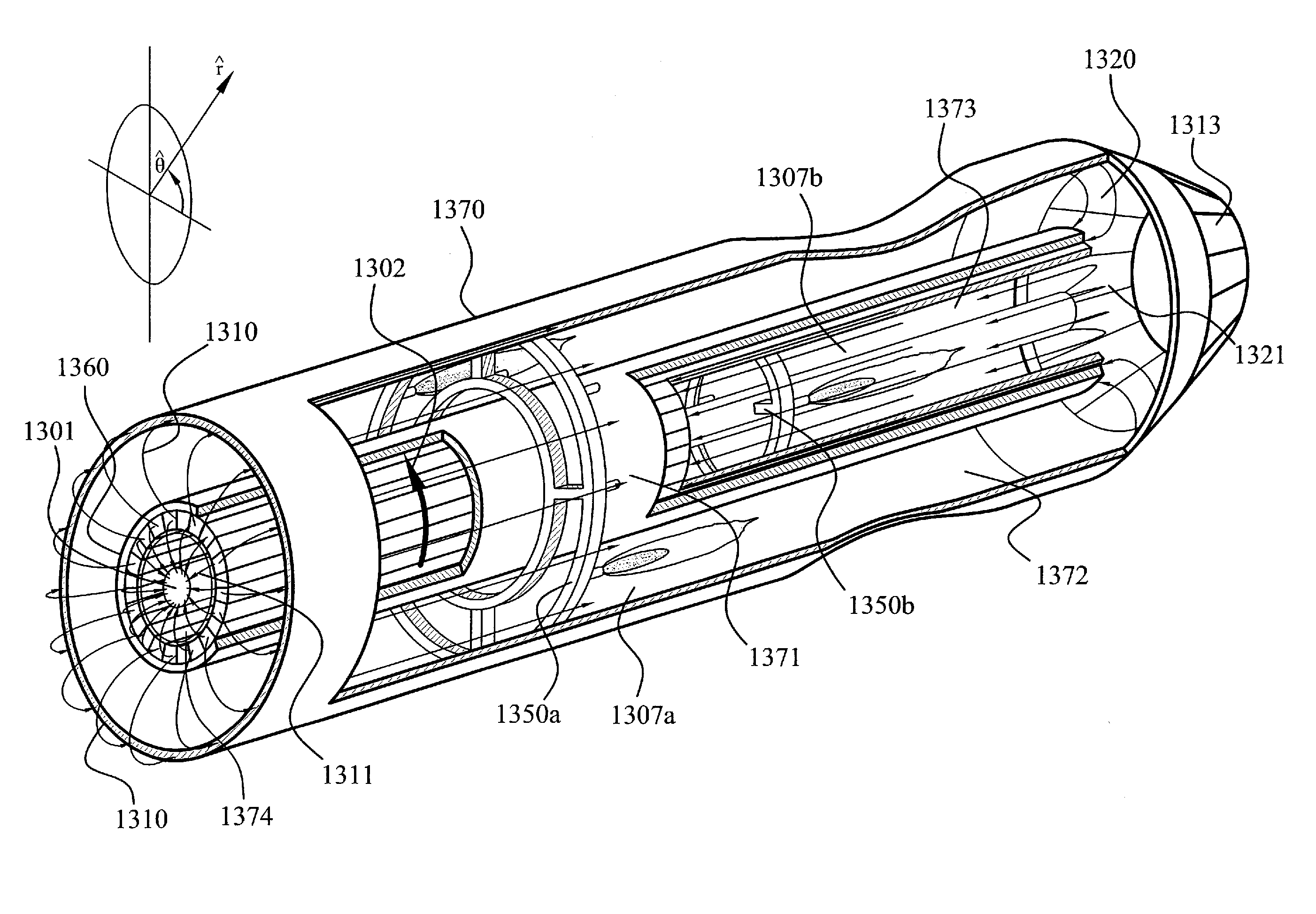 Magnetic gas engine and method of extracting work