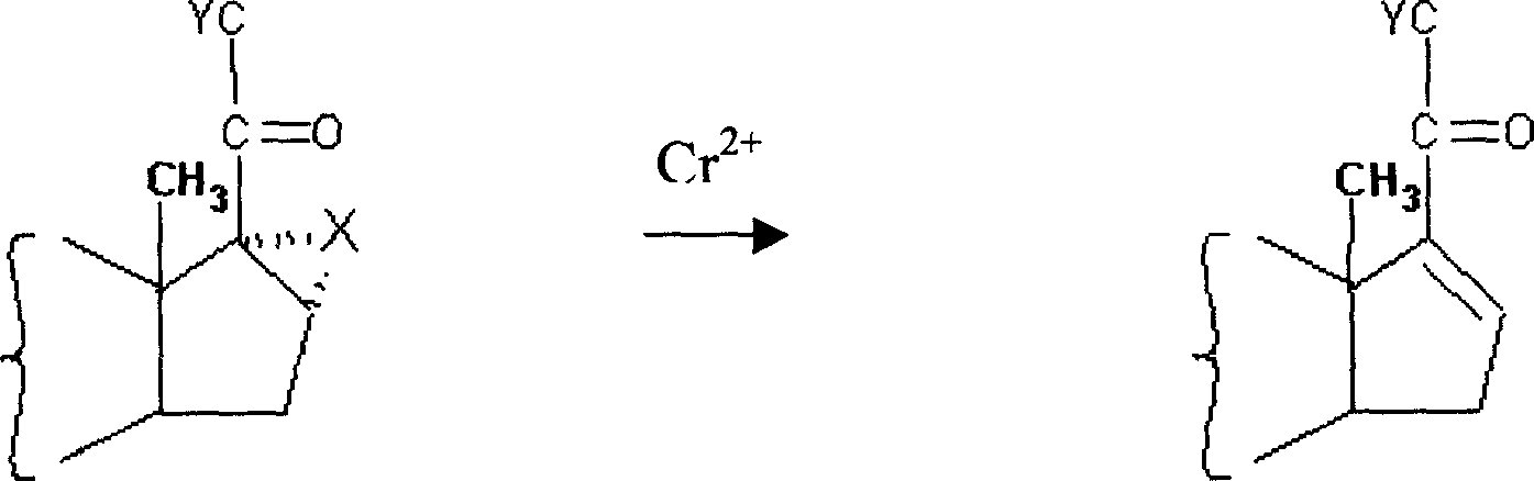 Production method of dexamethasone series product 16,17-bibone intermediate