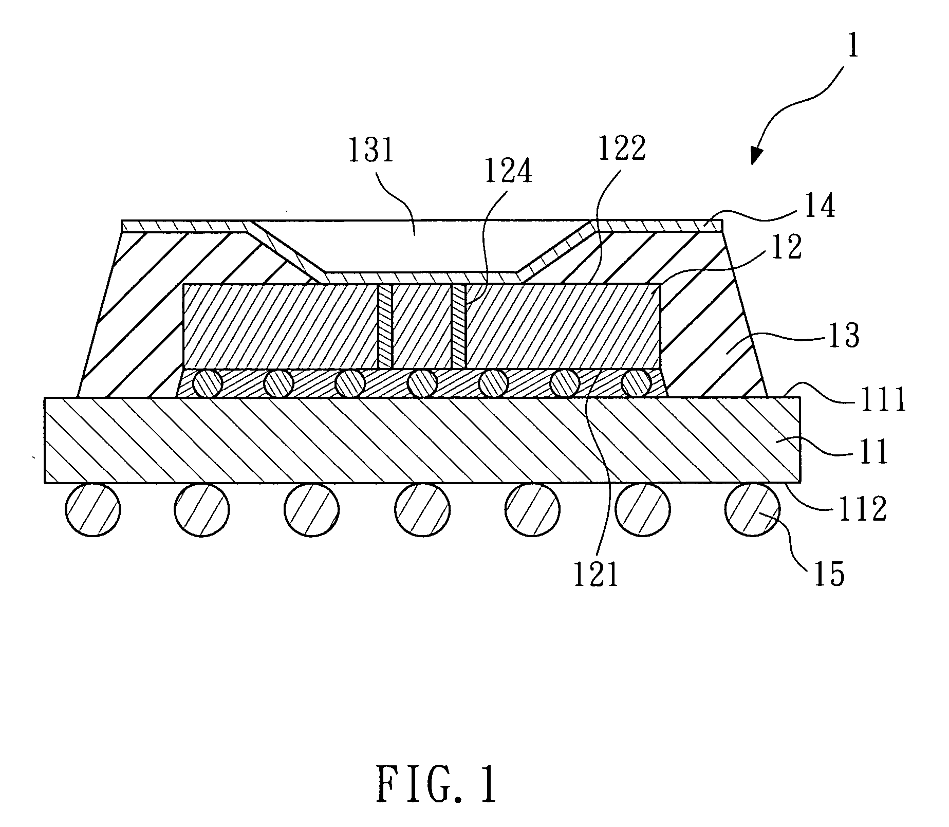 Semiconductor package having an antenna