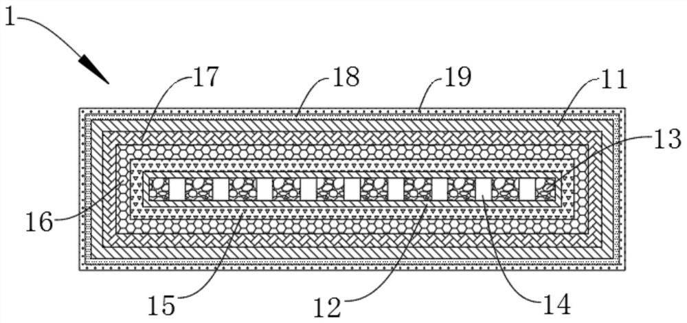 Building energy-saving thermal insulation board