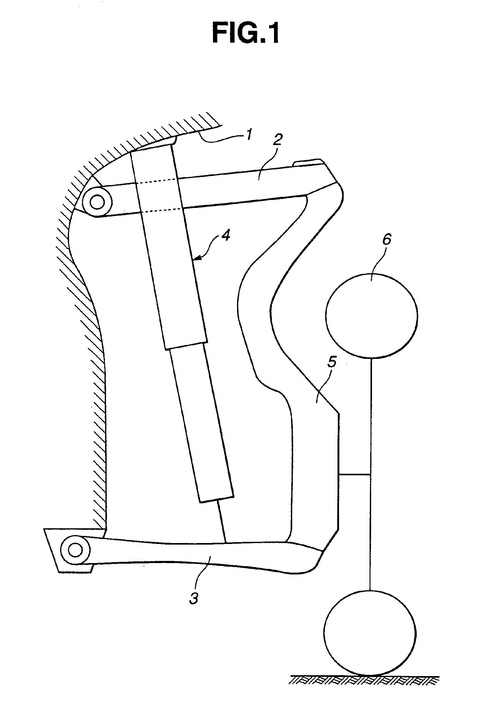 Electromagnetic suspension system for vehicle