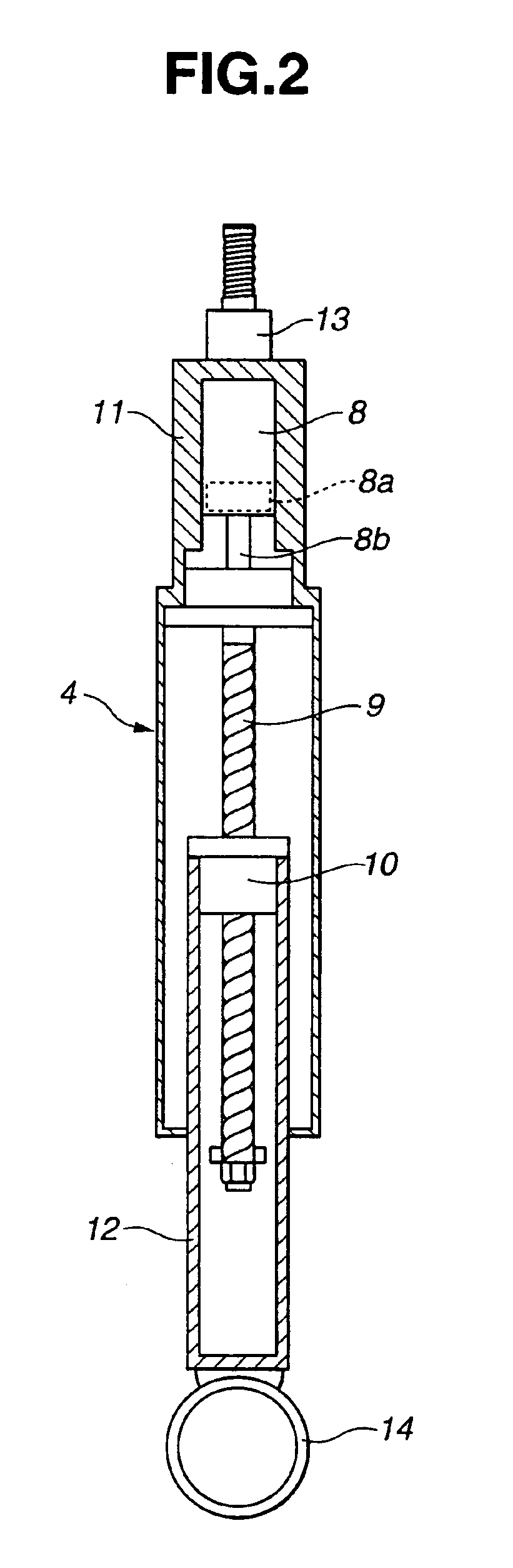 Electromagnetic suspension system for vehicle