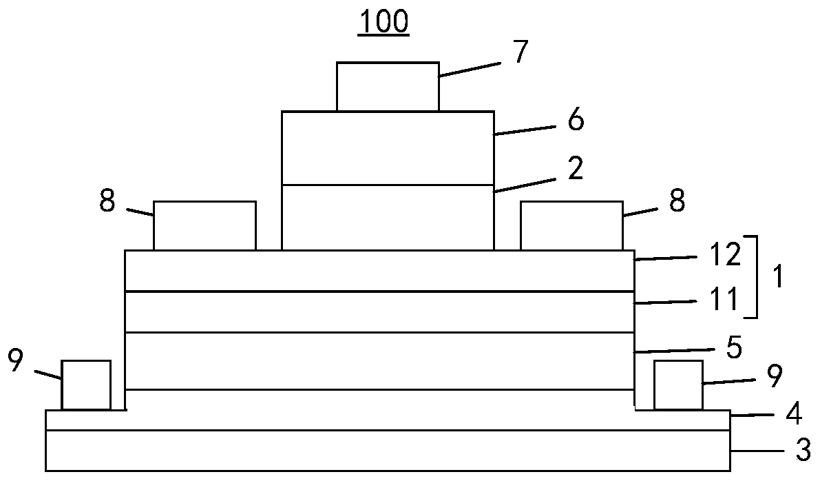 Epitaxial structure and low on-voltage transistor