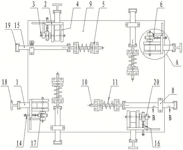 Piece cargo assembly device