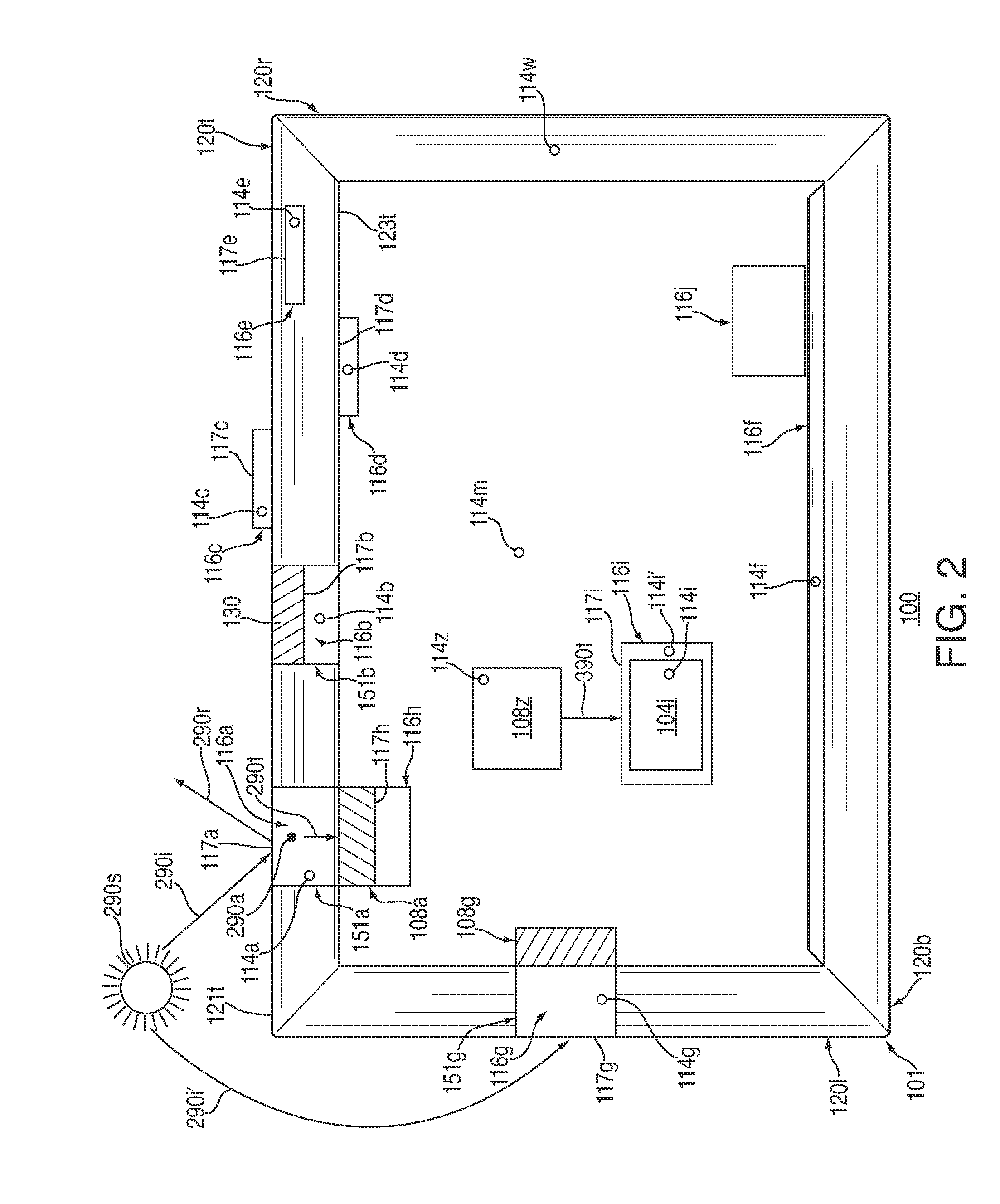 Systems, methods, and computer-readable media for thermally managing electronic devices using dynamic optical components