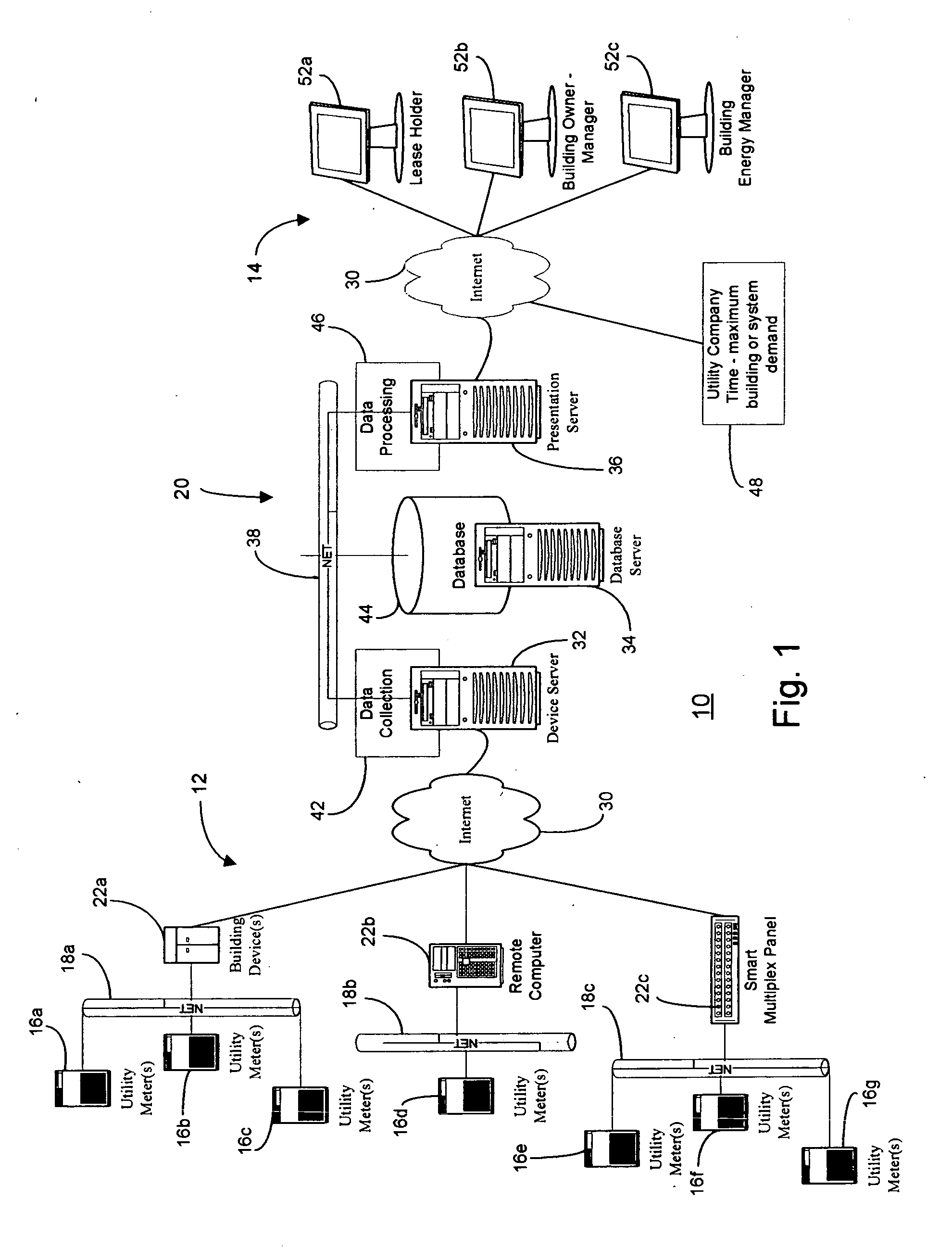 Electric power usage and demand reporting system