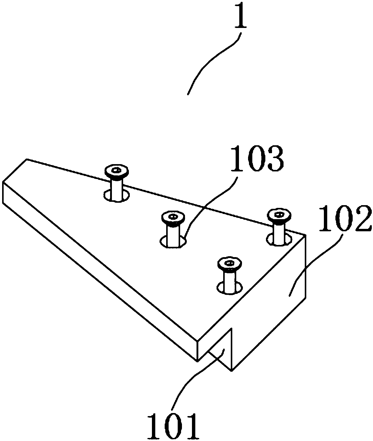 Rail gap adjusting mechanism and vehicle