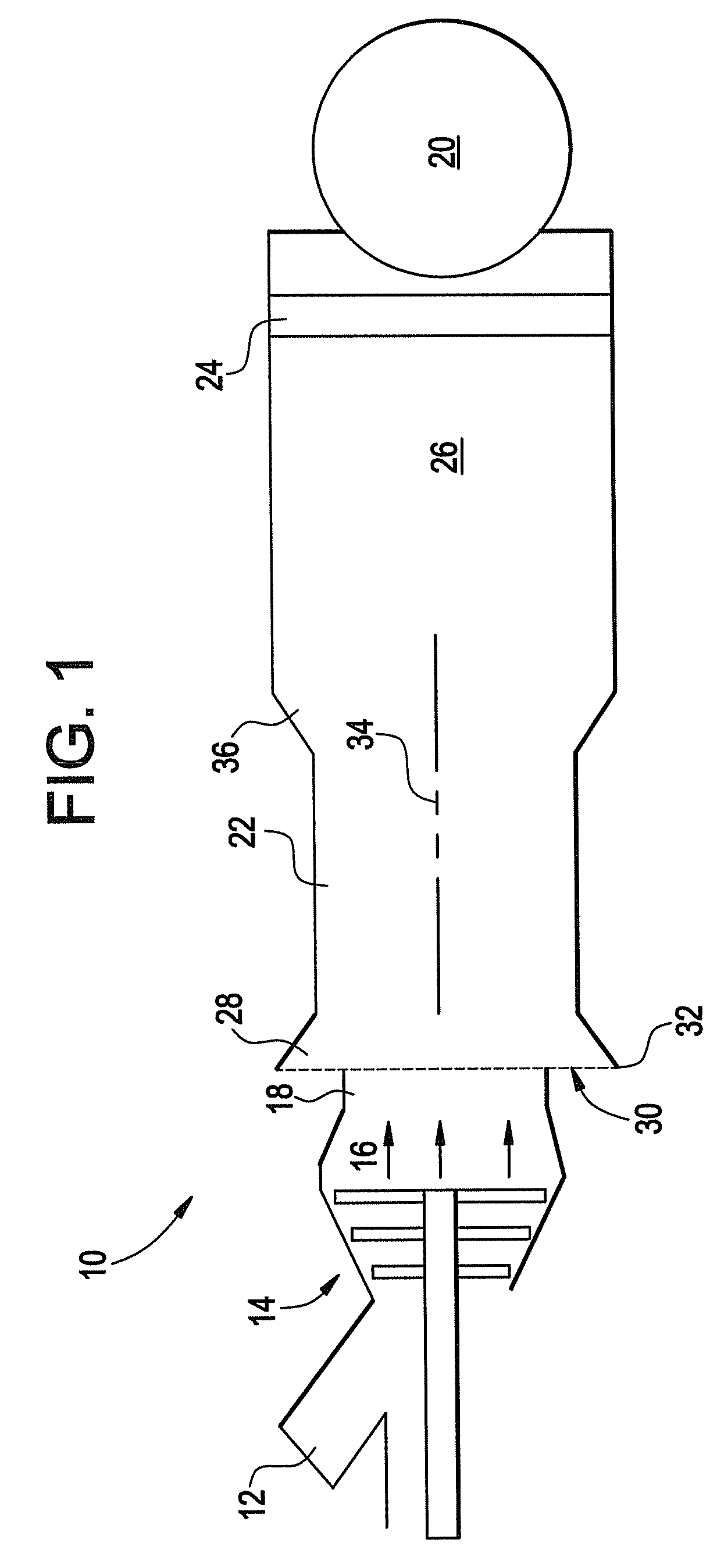 Apparatus and method for cooling turbomachine exhaust gas