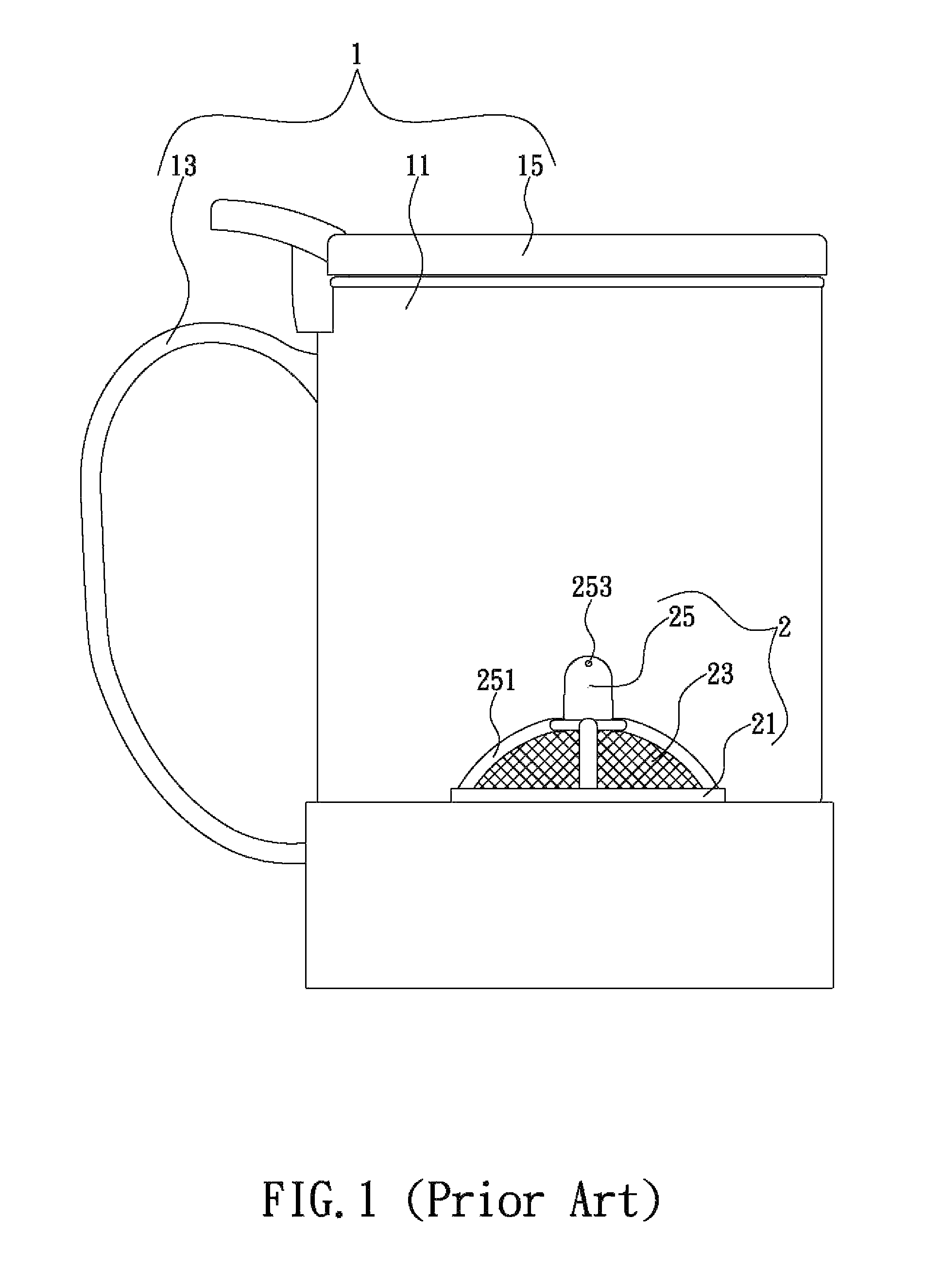 Fine filter structure