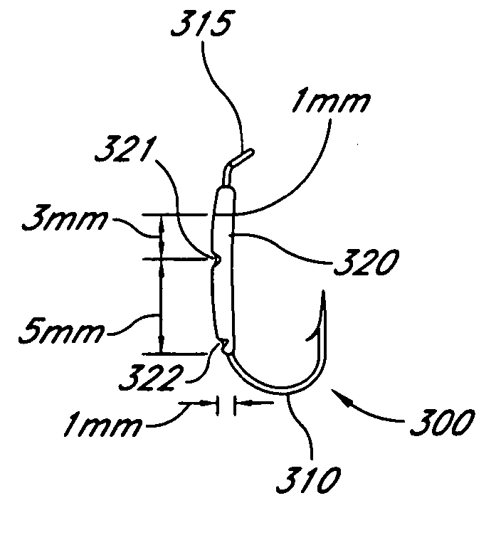 Method and apparatus for integrated weighted nymph form and fishing hooks