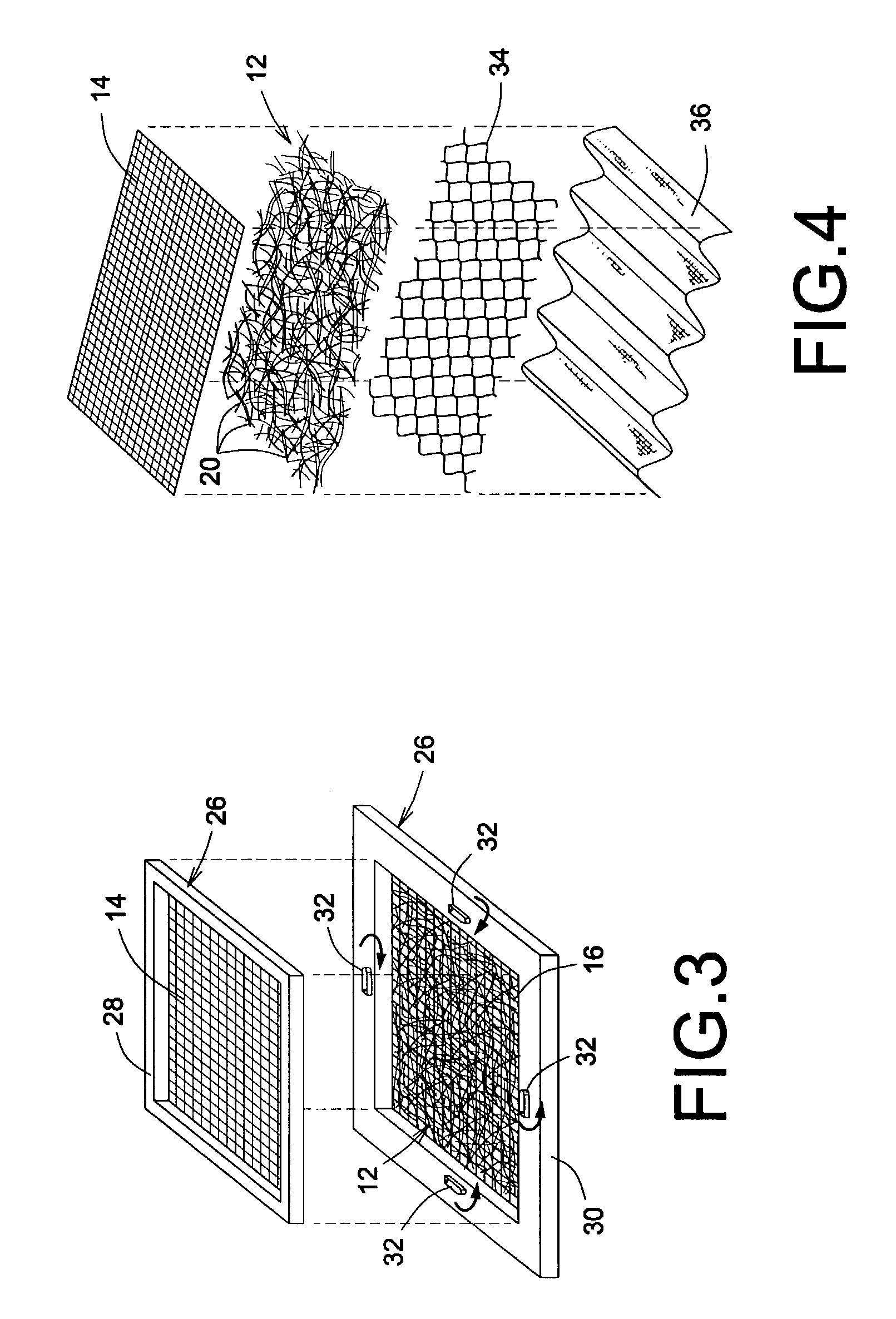 Microbicidal air filter