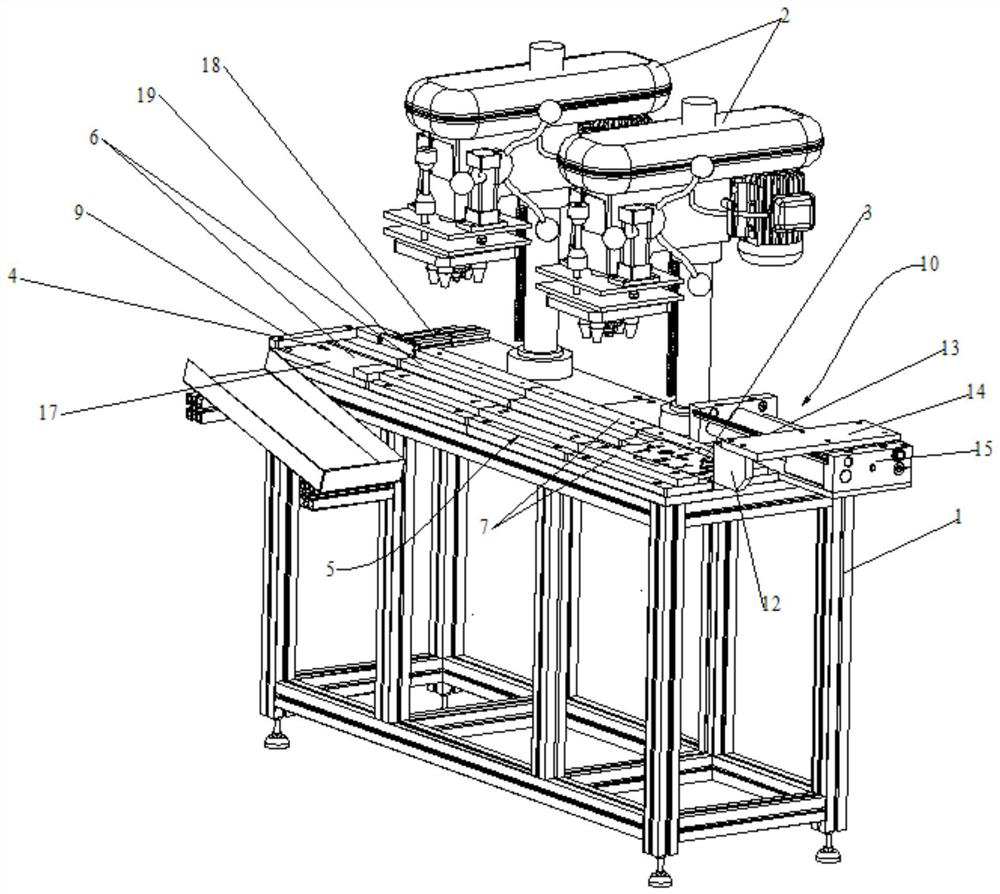 Multi-station drilling equipment