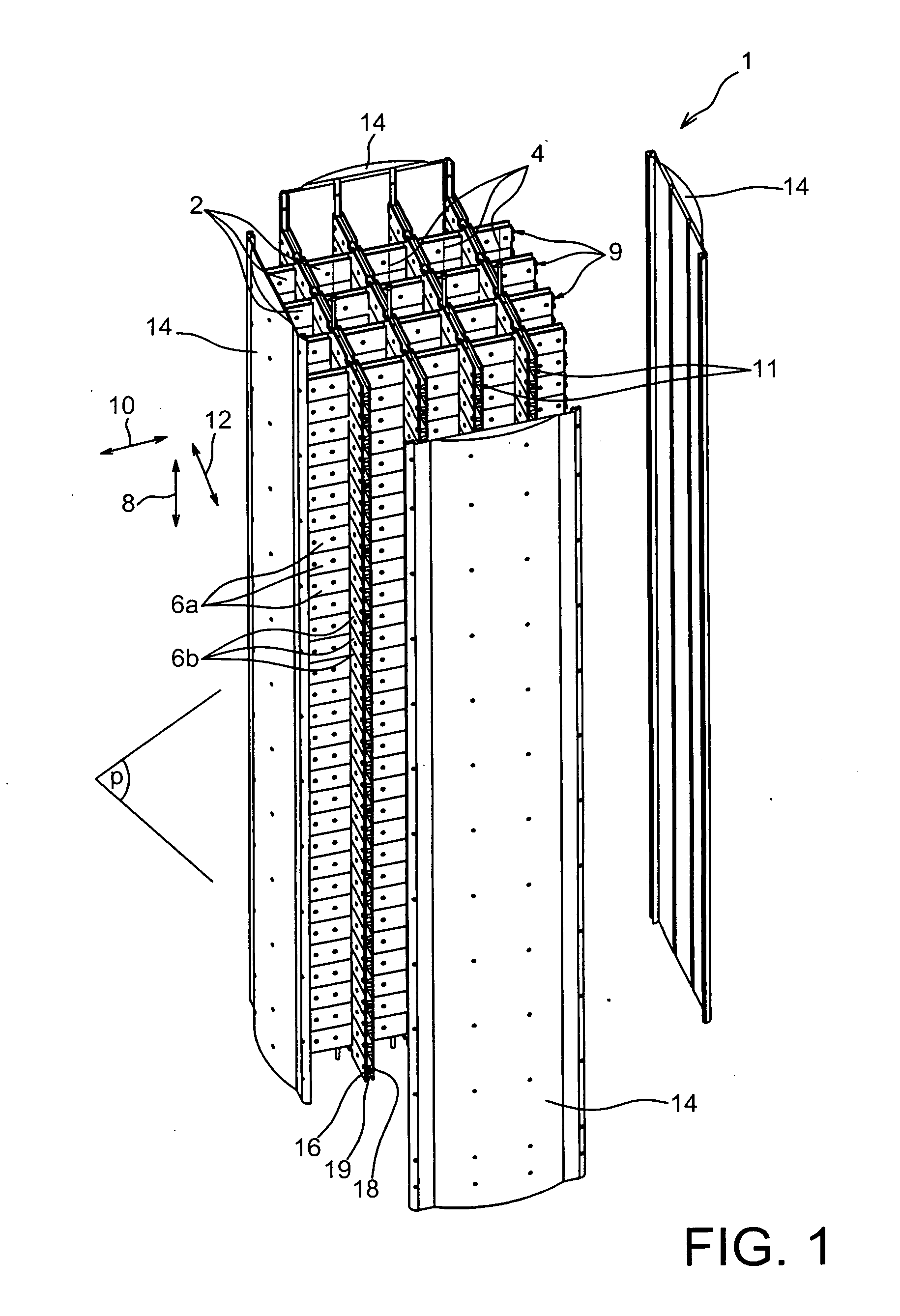 Storage Device For Storing and Transporting Nuclear Fuel Assemblies