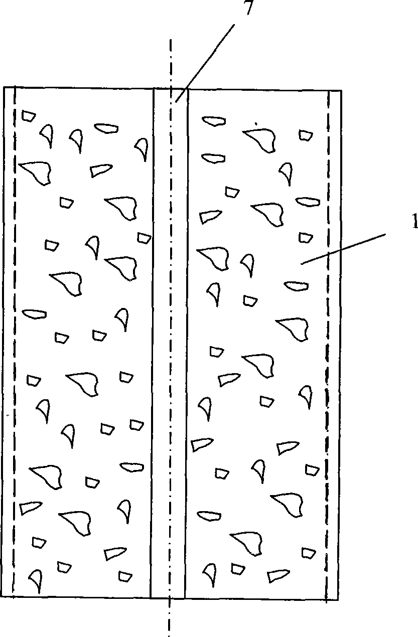 Preparation method and application of stainless steel slag water-seepage and expansion cooling column