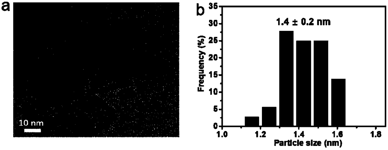 Preparation method for photostable catalyst of metal cluster and application thereof