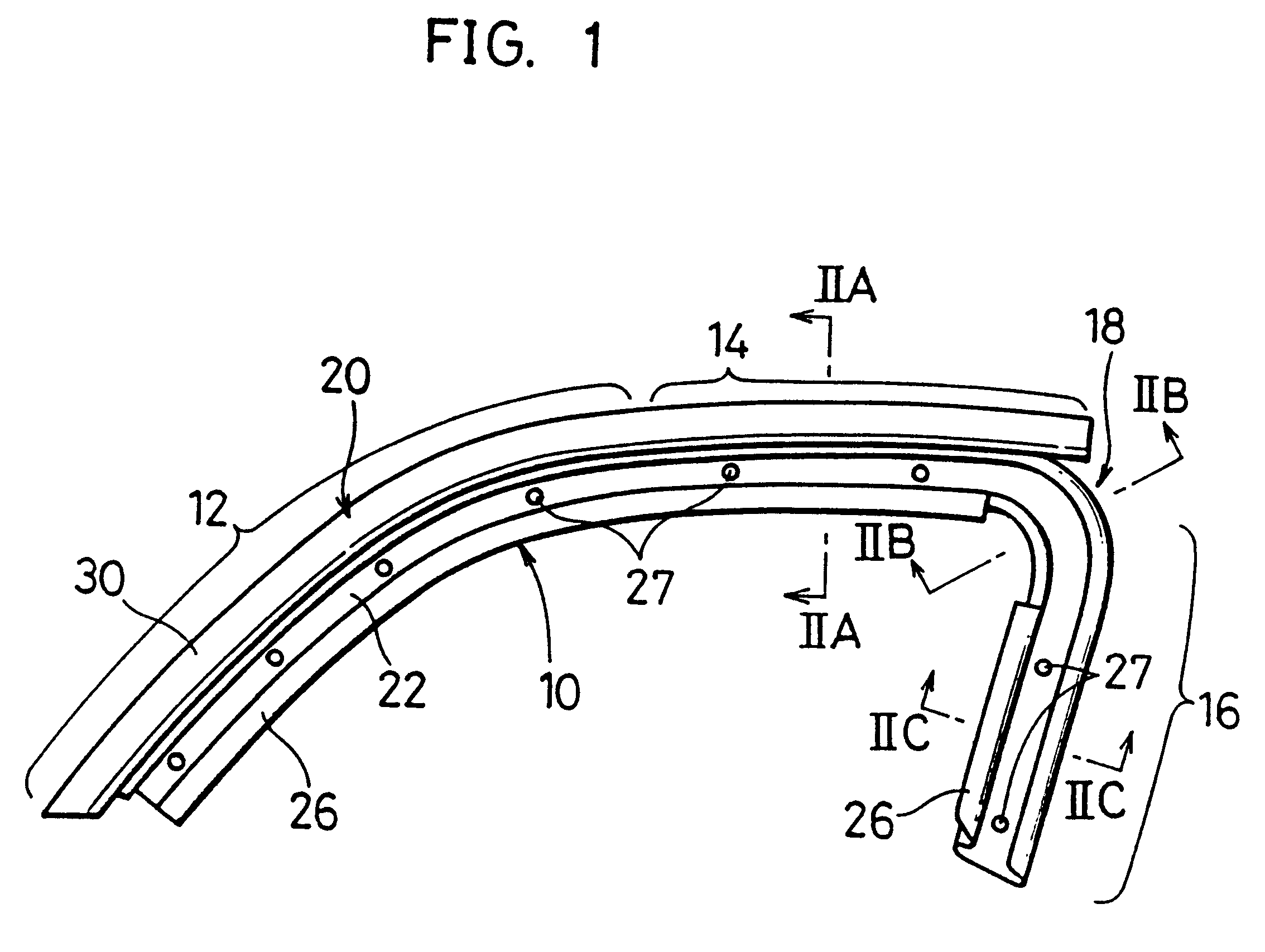 Weather strip retainer with drip molding and method for producing the same