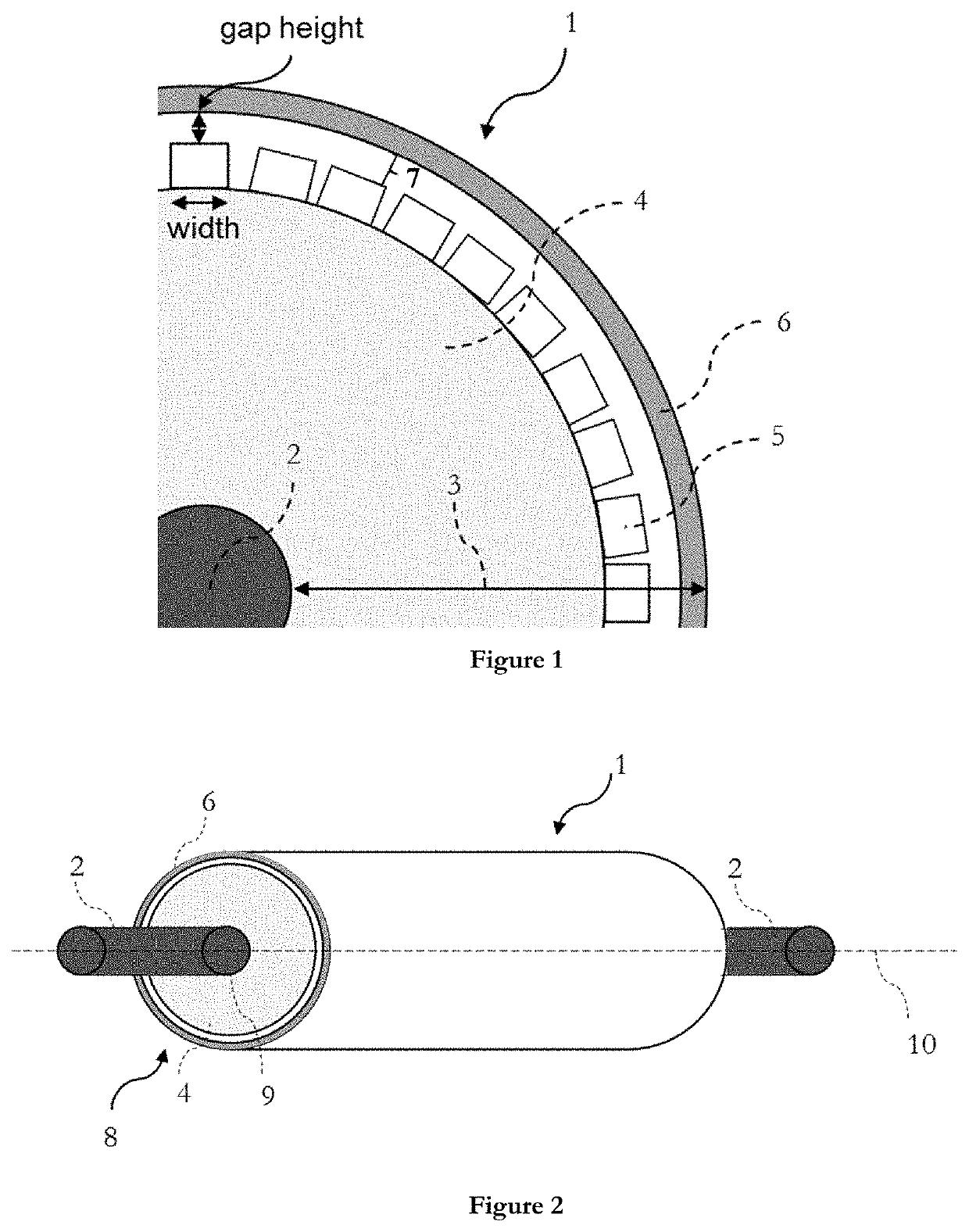 Magnetic cooling roll