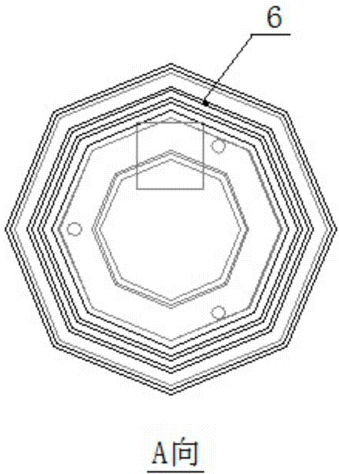 Tool and method for detecting concentricity of vacuum tubes of inner and outer foaming barrels of solar water tank