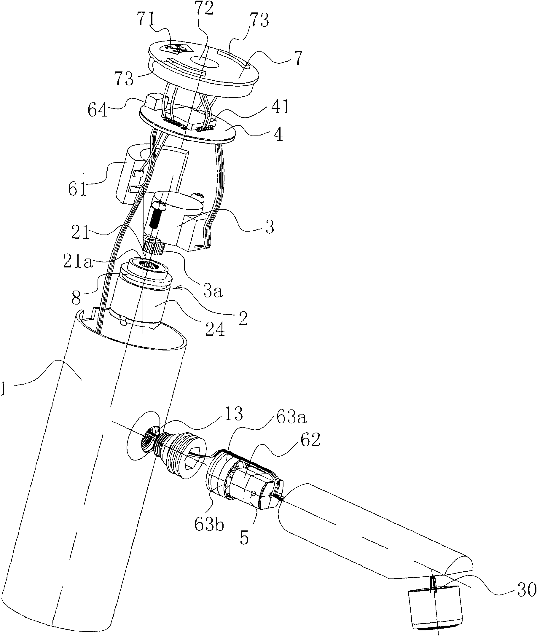 Constant-temperature water discharge device