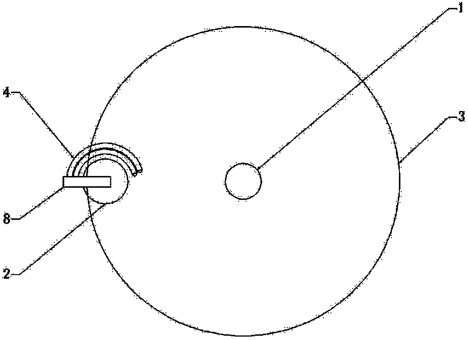 Electroplastic rotary pressing device