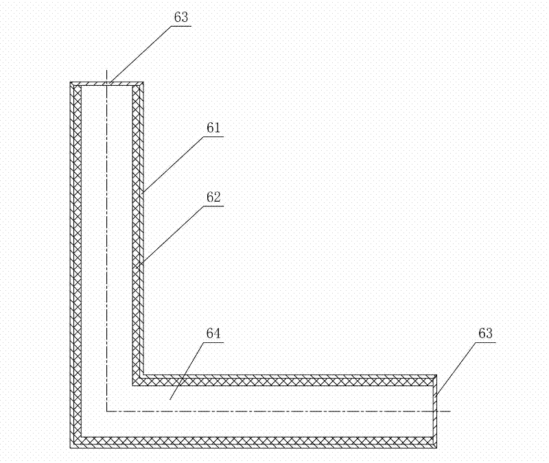 Heat pipe based guide type aluminium electrolysis cell