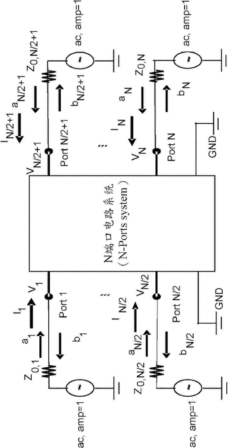 General spice equivalent circuit simulation system and method