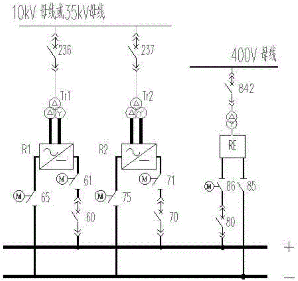 Urban rail transit medium-voltage inverter type renewable energy utilization device