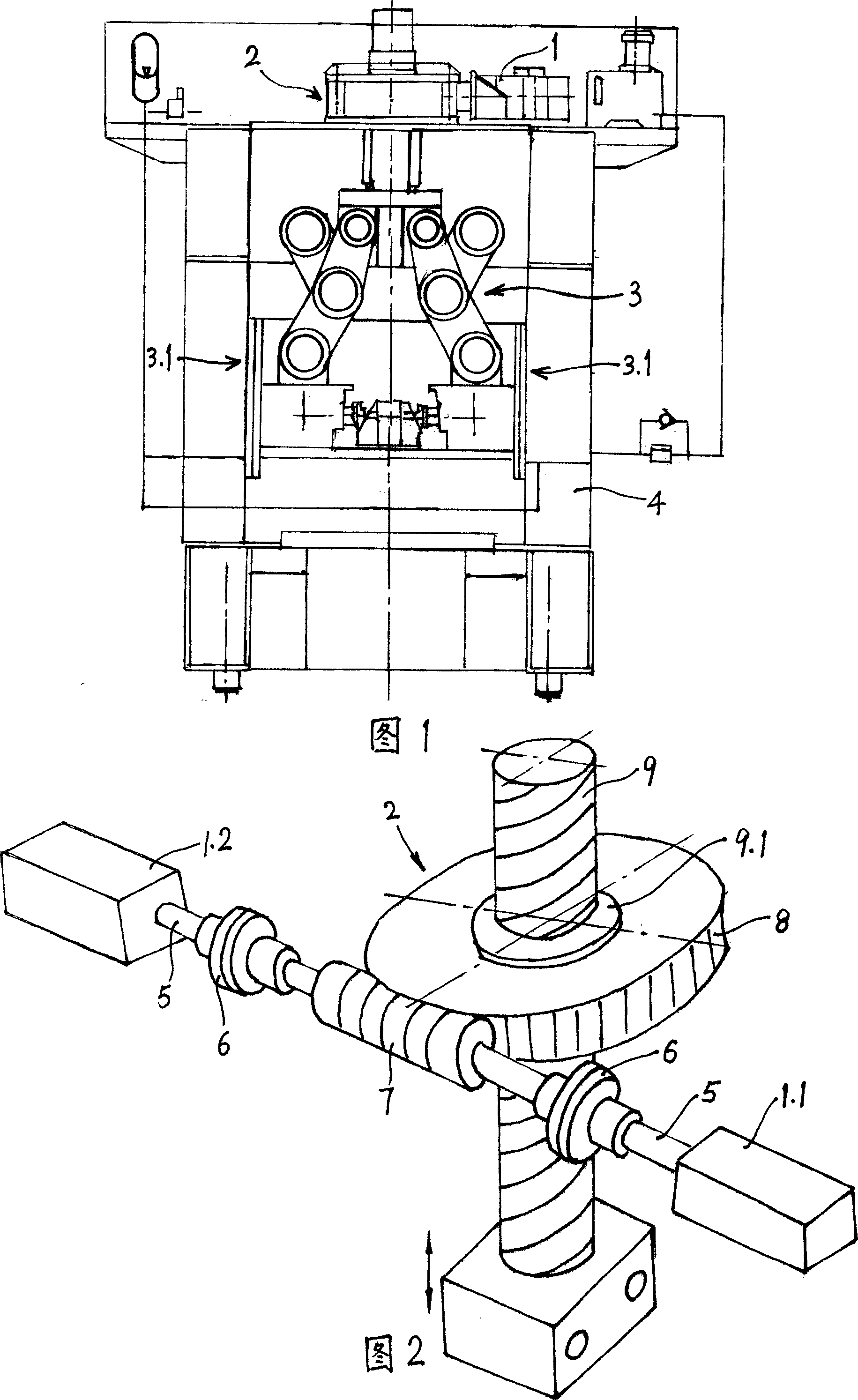 Servo- pressing machine