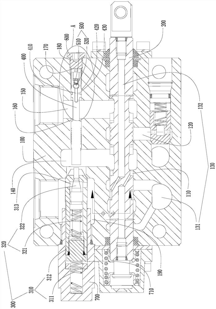 Working valve plate and multi-way valve