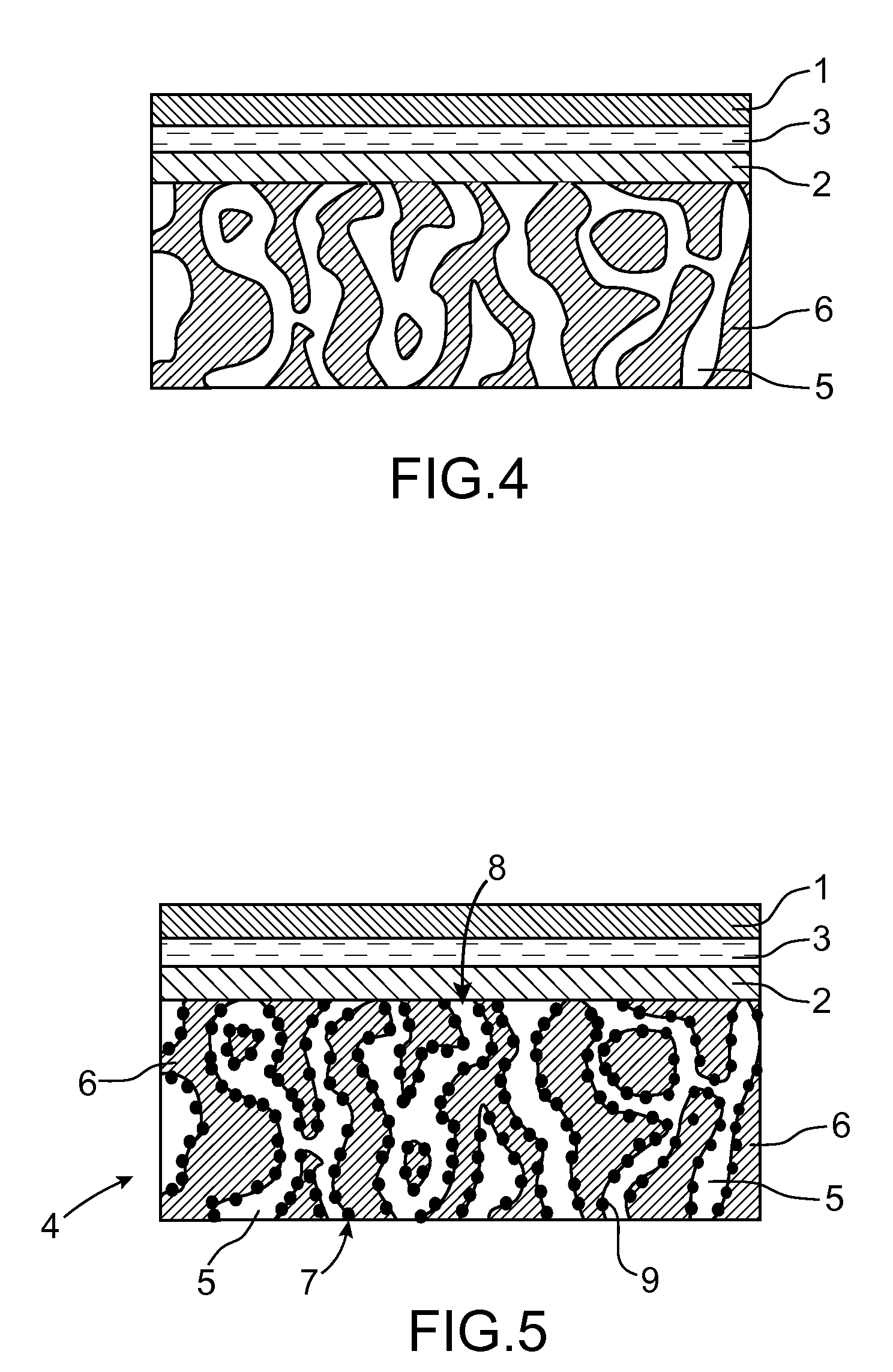 Cell of a high temperature fuel cell with internal reforming of hydrocarbons