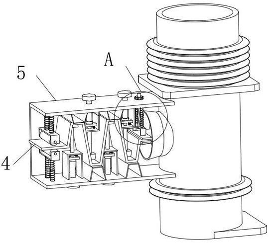 Novel double-shielding contact box for high-voltage switch cabinet