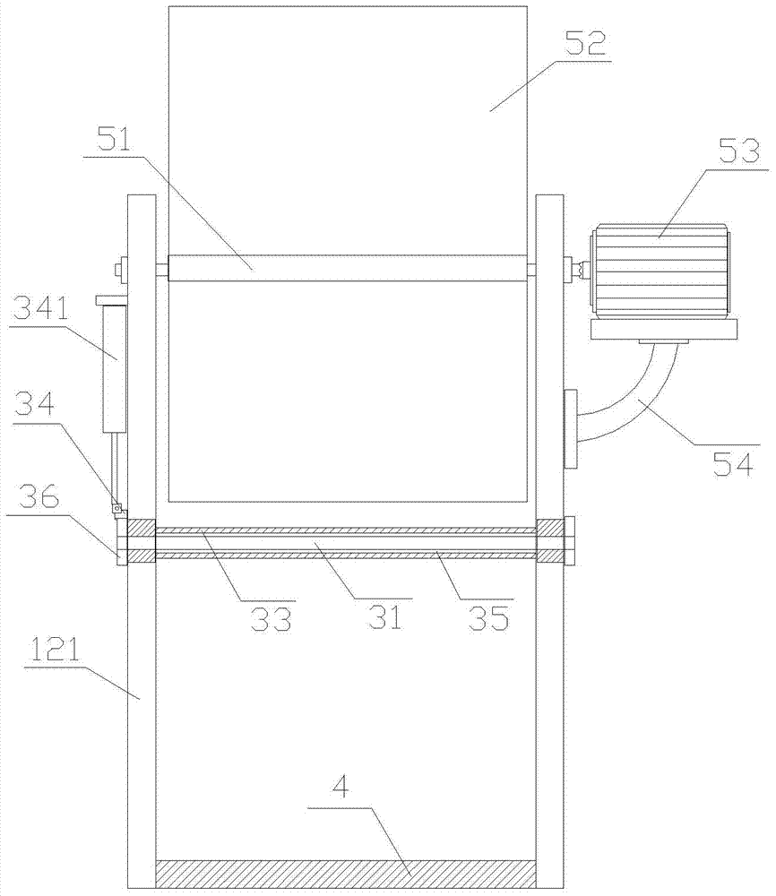 A weighing and rejecting mechanism of an egg sorting device