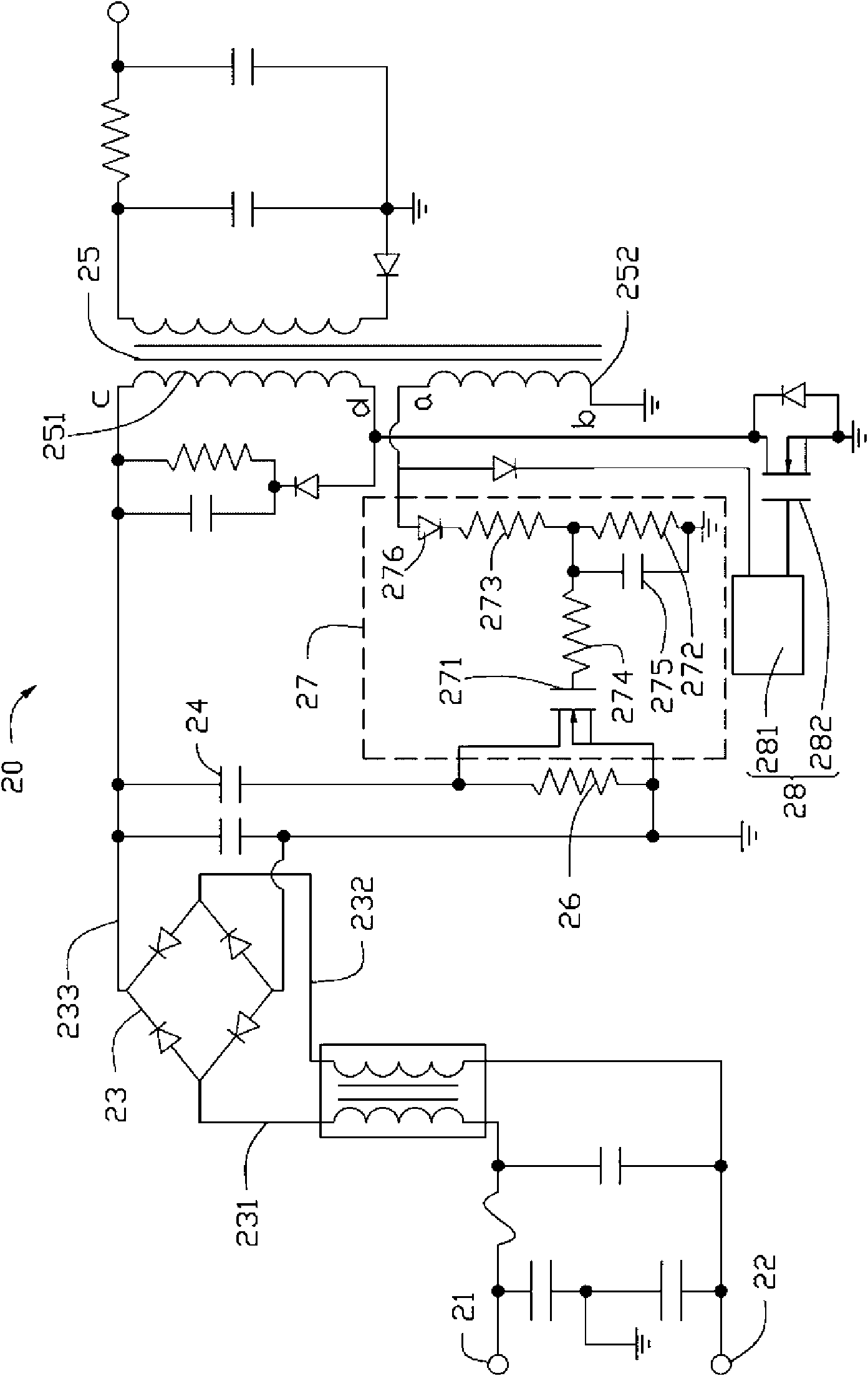 Switch power supply circuit