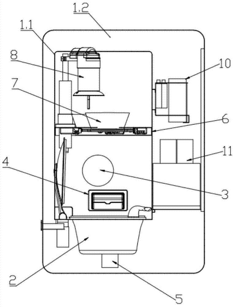 An intelligent cooking machine