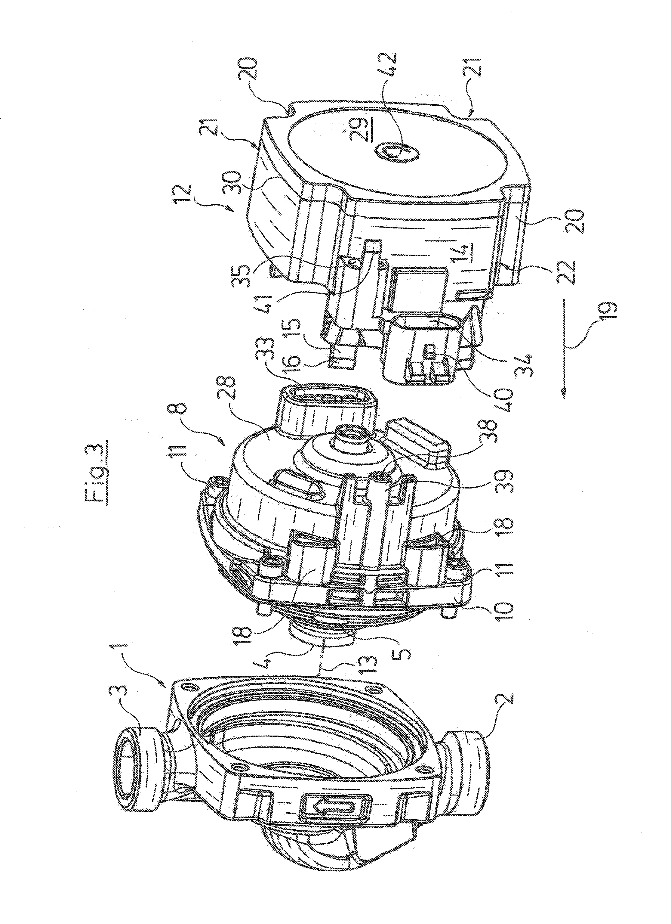 Heat circulation pump