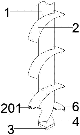 Punching device used for building and working method thereof