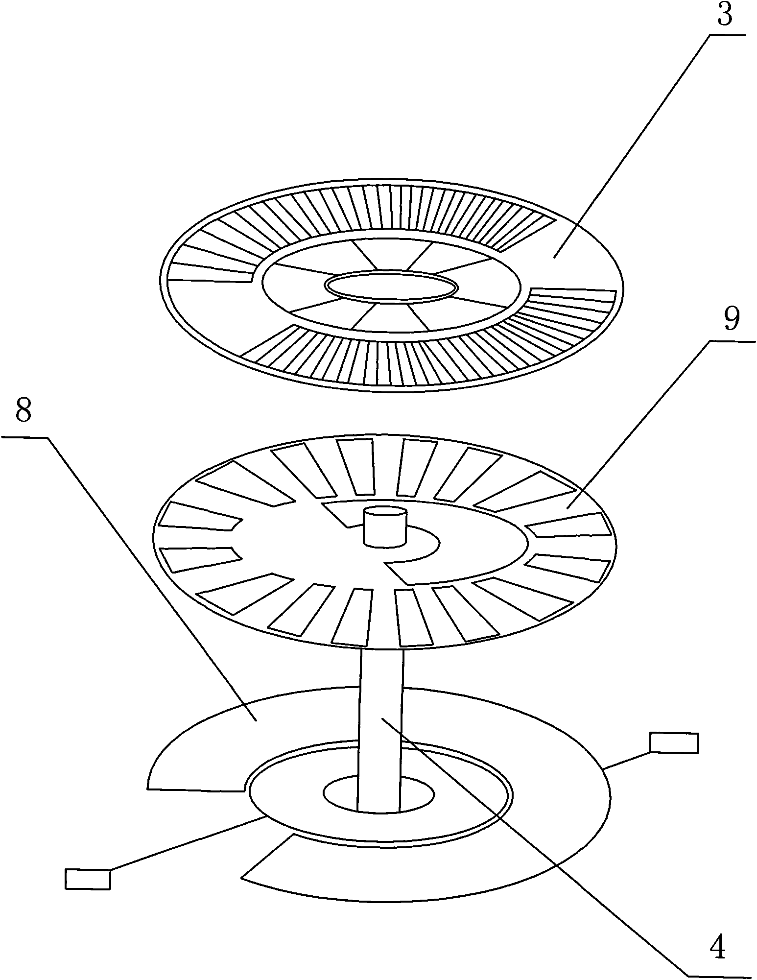 Pointer type reading device with digital function