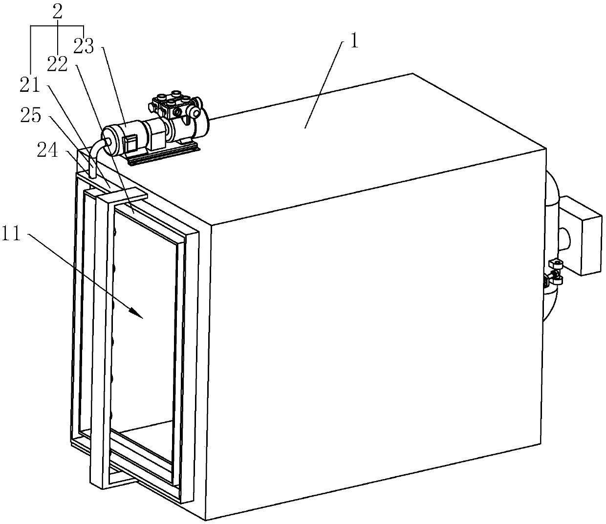 Special detection equipment and method for building door and window